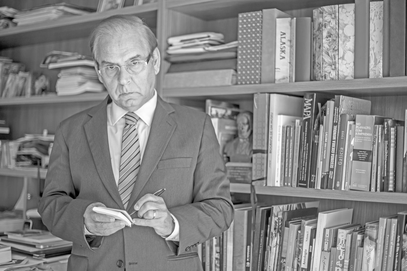 Moacir Pereira. Série especial do jornal O Estado. Florianópolis, maio de 2015.
